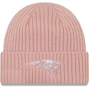 Patriots pink beanie